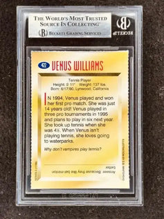 Venus Williams signed 1995 SI for Kids tennis RC BAS certified - AutographsForSale.com