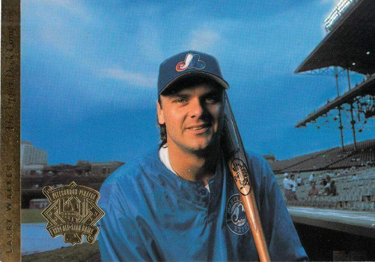 Larry Walker Expos 1994 Upper Deck All-Star jumbo card - AutographsForSale.com