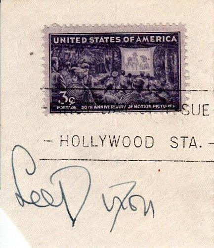 Lee Dixon (Oklahoma!) autograph or cut signature RARE - AutographsForSale.com