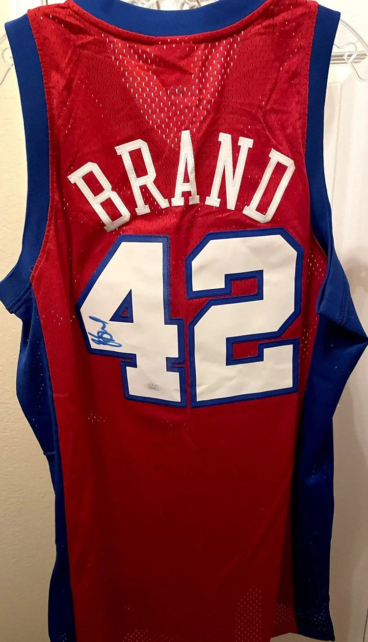 Elton Brand signed LA Clippers Adidas Swingman jersey JSA - AutographsForSale.com