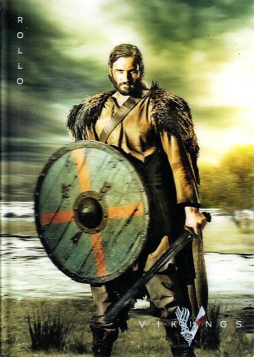 Vikings 2013 SDCC 5x7 History Channel card Clive Standen (Rollo) - AutographsForSale.com