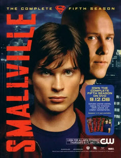 Supernatural Smallville 2006 SDCC jumbo 8 1/2x11 photo card - AutographsForSale.com