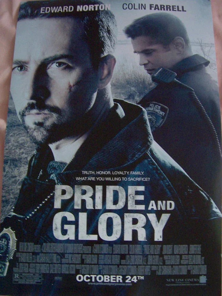 Pride & Glory mini poster (Colin Farrell & Edward Norton) - AutographsForSale.com