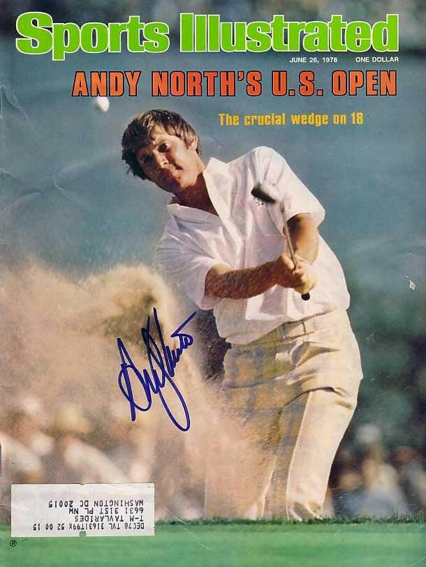 Andy North autographed 1978 US Open golf Sports Illustrated - AutographsForSale.com