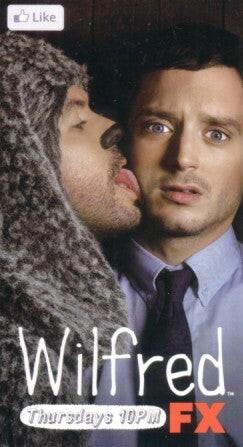 Wilfred 2011 SDCC promo card Elijah Wood Jason Gann - AutographsForSale.com