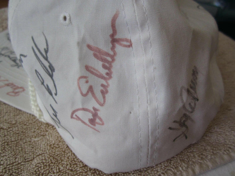 90s Toshiba Classic signed golf cap Gay Brewer Lee Elder - AutographsForSale.com
