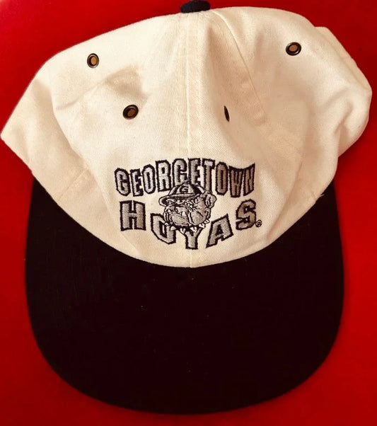 Georgetown Hoyas vintage 1990s embroidered Apex Cap - AutographsForSale.com