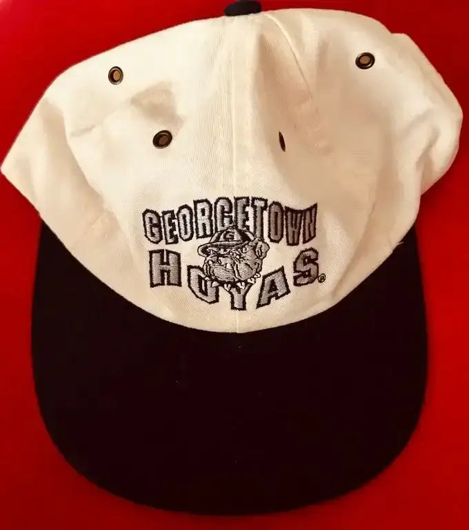 Georgetown Hoyas vintage 1990s embroidered Apex Cap - AutographsForSale.com