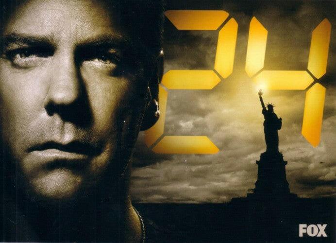 24 2009 Comic-Con Fox 5x7 promo photo card Kiefer Sutherland - AutographsForSale.com