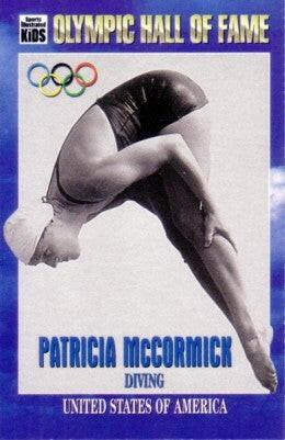 Patricia McCormick Olympic Hall of Fame 1996 SI for Kids card - AutographsForSale.com