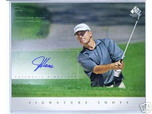 Jay Haas certified signed 2004 Upper Deck SP Signature golf 8x10 card - AutographsForSale.com