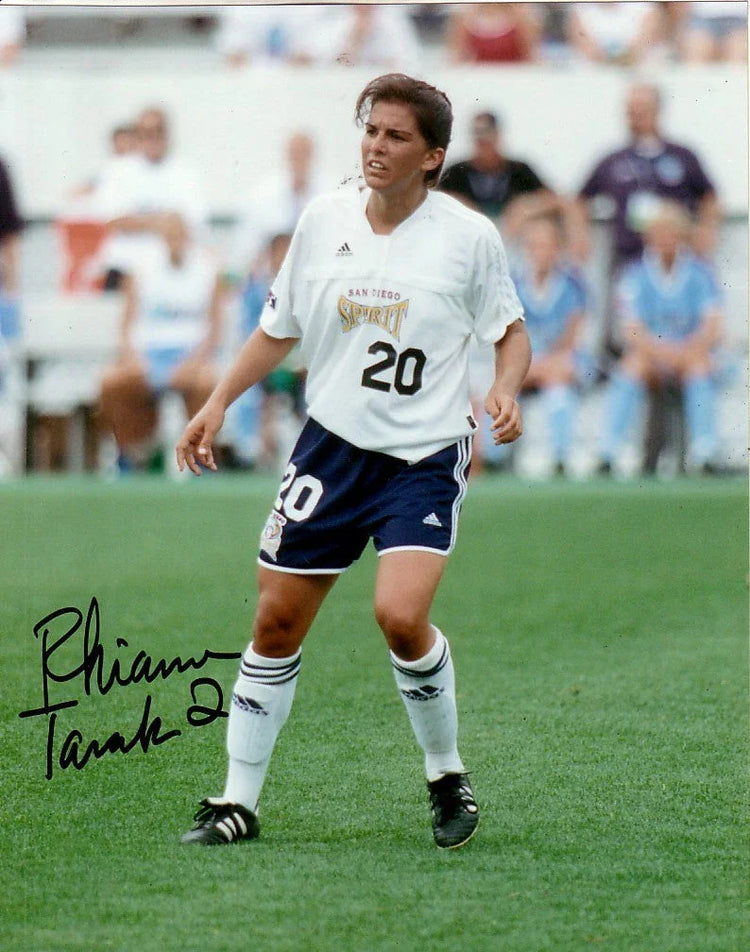 Rhiannon Tanaka autographed 8x10 WUSA San Diego Spirit photo - AutographsForSale.com