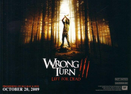 Wrong Turn 3 movie 2009 Comic-Con Fox 5x7 promo card - AutographsForSale.com