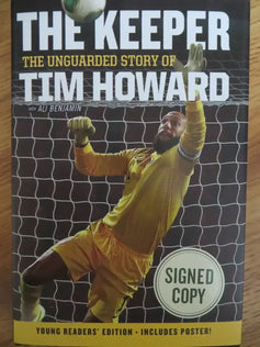 Tim Howard autographed Keeper Young Readers soccer book - AutographsForSale.com