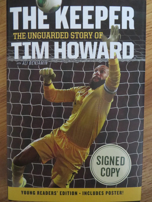 Tim Howard autographed Keeper Young Readers soccer book - AutographsForSale.com