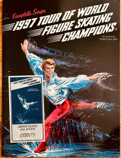1997 ice skating Champions cast signed program Michelle Kwan Oksana Baiul Brian Boitano - AutographsForSale.com