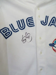 Shawn Green signed Blue Jays 1993 Russell Athletic rookie jersey - AutographsForSale.com