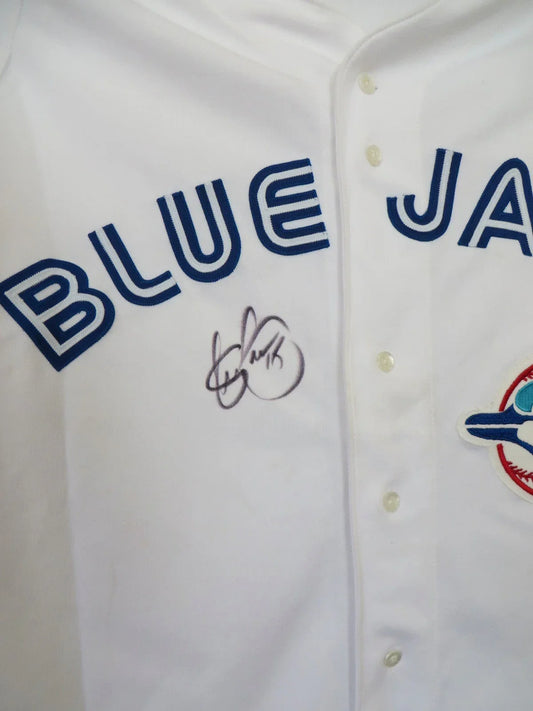 Shawn Green signed Blue Jays 1993 Russell Athletic rookie jersey - AutographsForSale.com