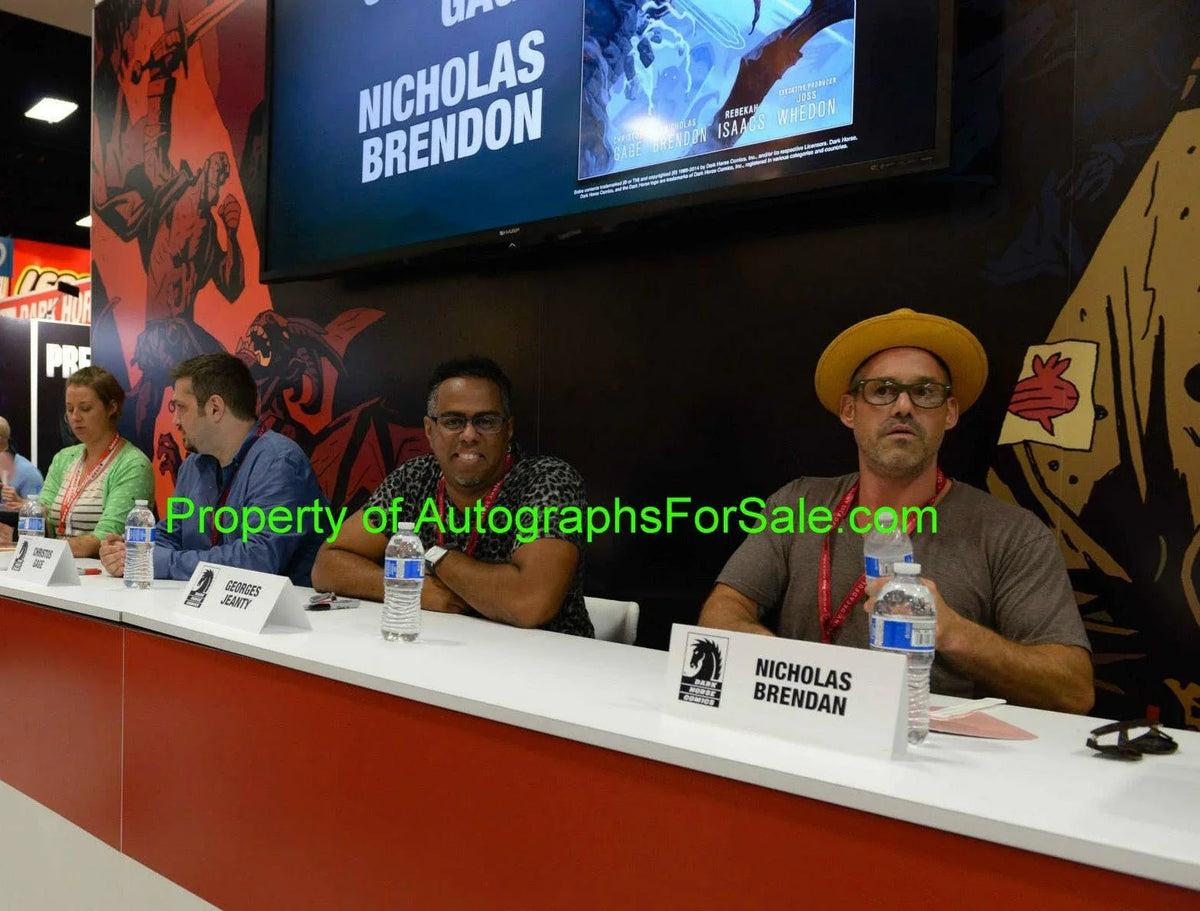 Christos Gage signed Buffy Vampire Slayer 2014 SDCC Dark Horse poster - AutographsForSale.com