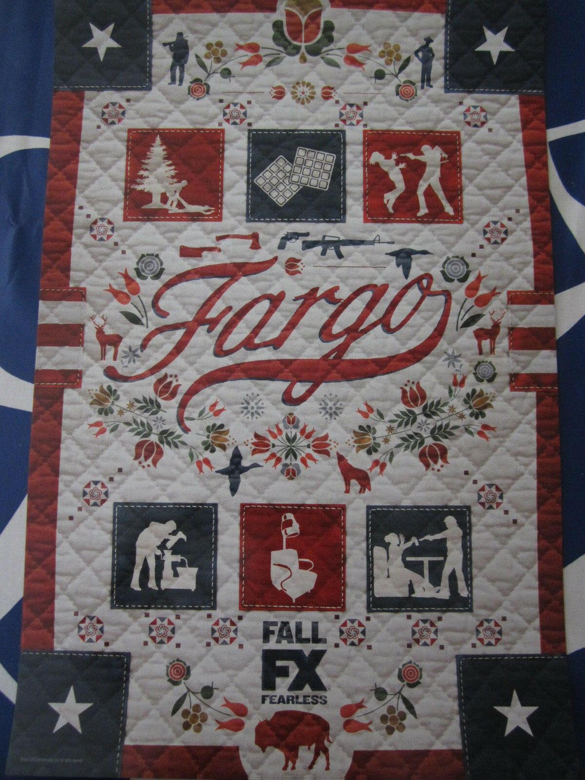 Fargo Season 2 2015 Comic-Con mini 12x18 FX promo poster - AutographsForSale.com