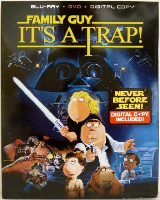 Family Guy Its A Trap Blu Ray 2 disc set with Slipcover Like New - AutographsForSale.com