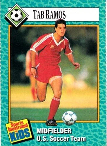 Tab Ramos 1989 SI for Kids soccer Rookie Card - AutographsForSale.com