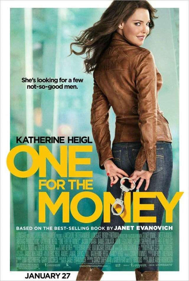 One For The Money mini movie poster (Katherine Heigl) - AutographsForSale.com