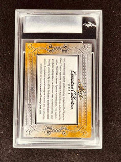 Common 2016 Leaf Masterpiece Cut Signature certified signed card 1/1 JSA - AutographsForSale.com