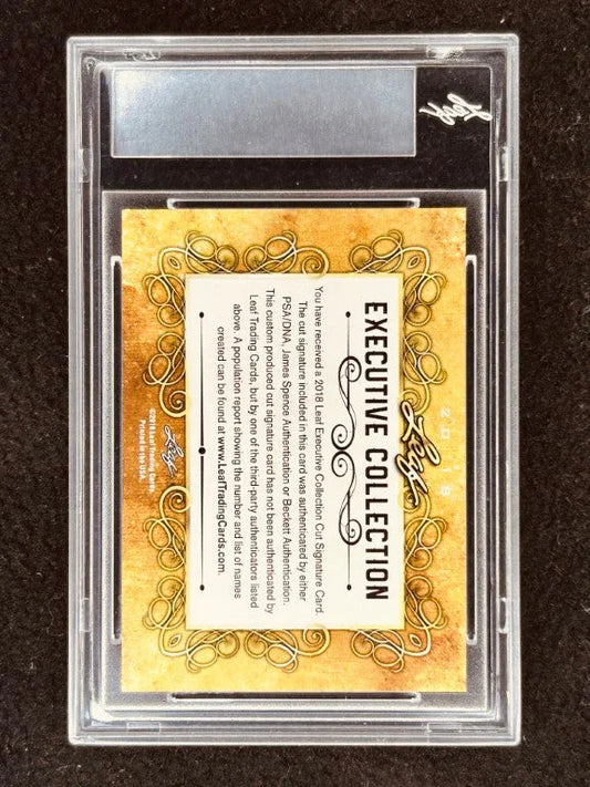 Ann Meyers 2018 Leaf Masterpiece Cut Signature certified autograph card 1/1 JSA UCLA - AutographsForSale.com