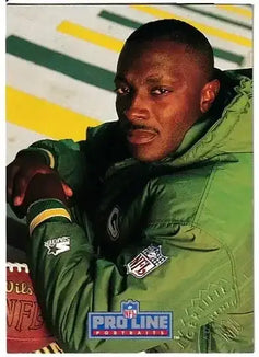 Sterling Sharpe certified signed Packers 1992 Pro Line Portraits card - AutographsForSale.com