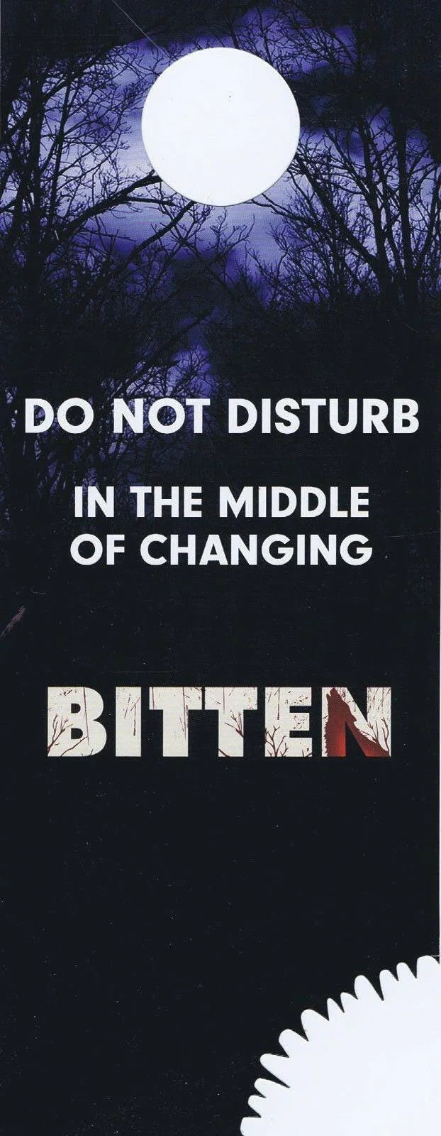 Bitten Laura Vandervoort 2015 SDCC promo 2 Sided Door Hanger - AutographsForSale.com