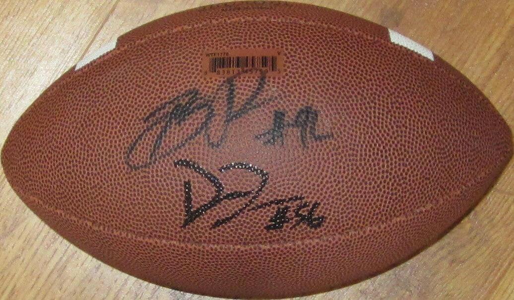 Datone Jones & Brian Price (UCLA) autographed Wilson NCAA football - AutographsForSale.com