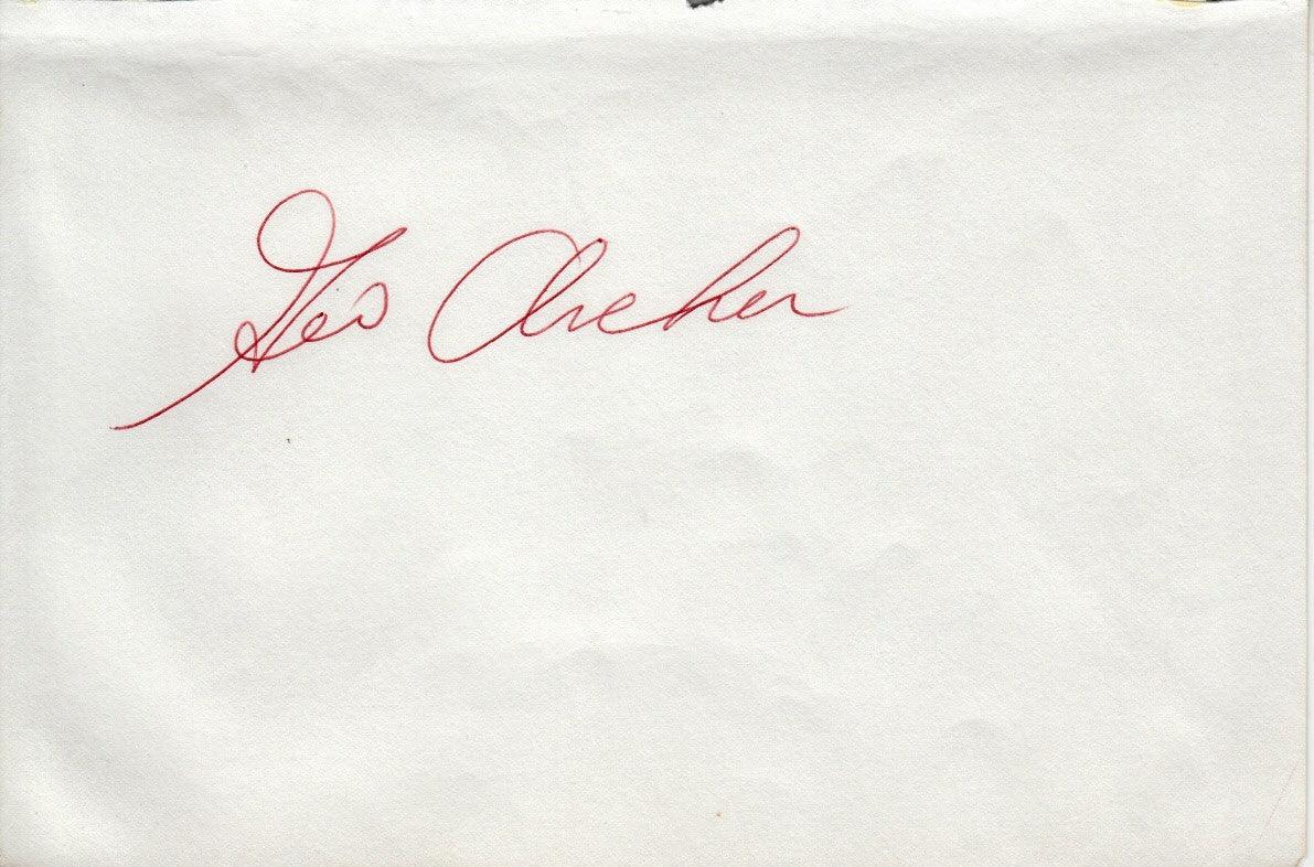 George Archer autographed album page - AutographsForSale.com