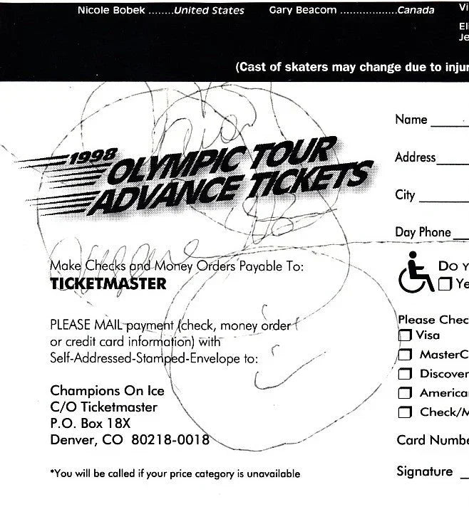 Oksana Baiul autograph or cut signature - AutographsForSale.com