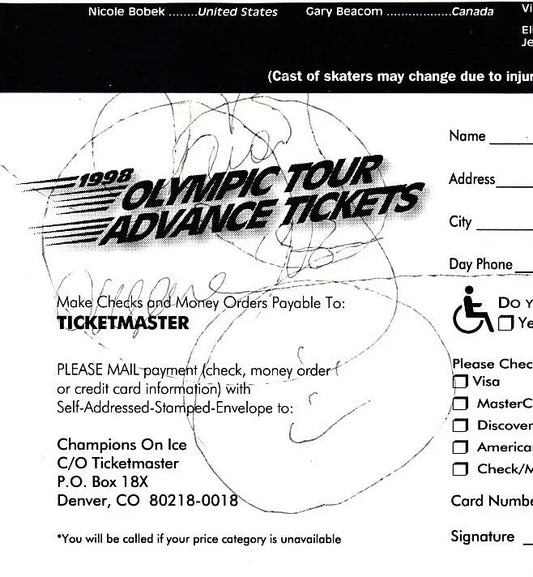 Oksana Baiul autograph or cut signature - AutographsForSale.com