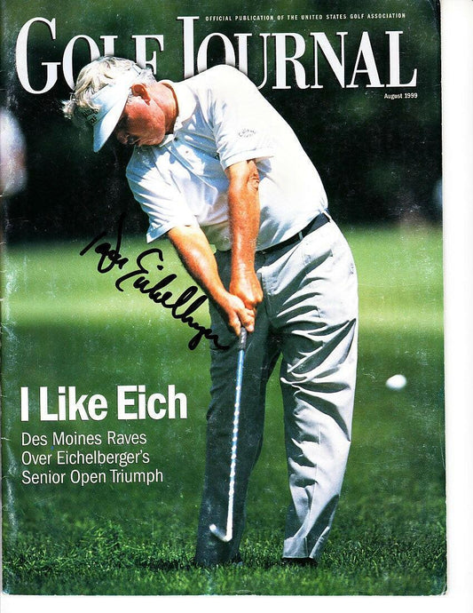 Dave Eichelberger autographed 1999 Golf Journal magazine - AutographsForSale.com