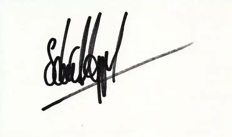 Stuart Appleby autographed index card - AutographsForSale.com