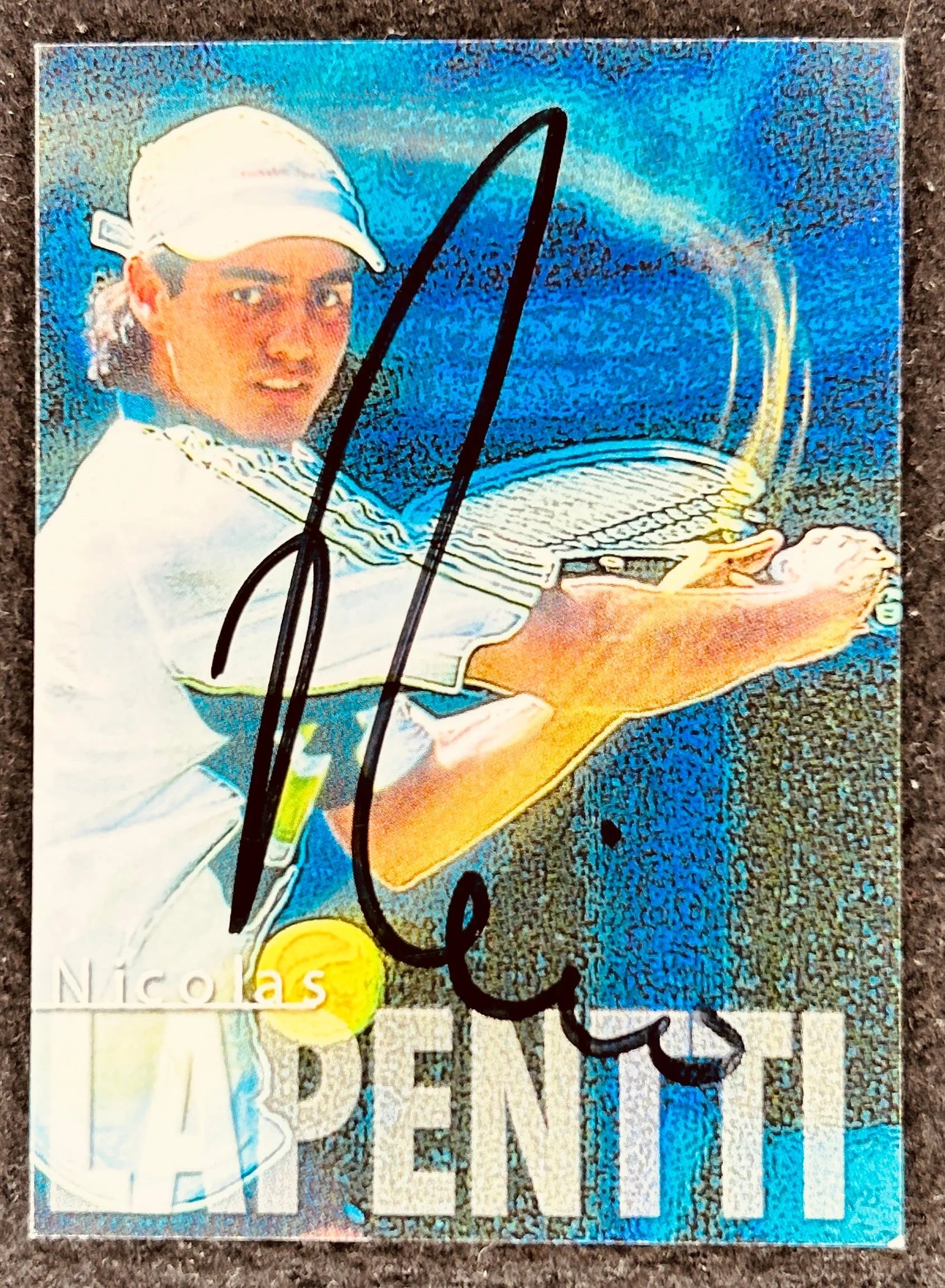 Nicolas Lapentti signed 2000 ATP Tour Tennis Rookie Card - AutographsForSale.com