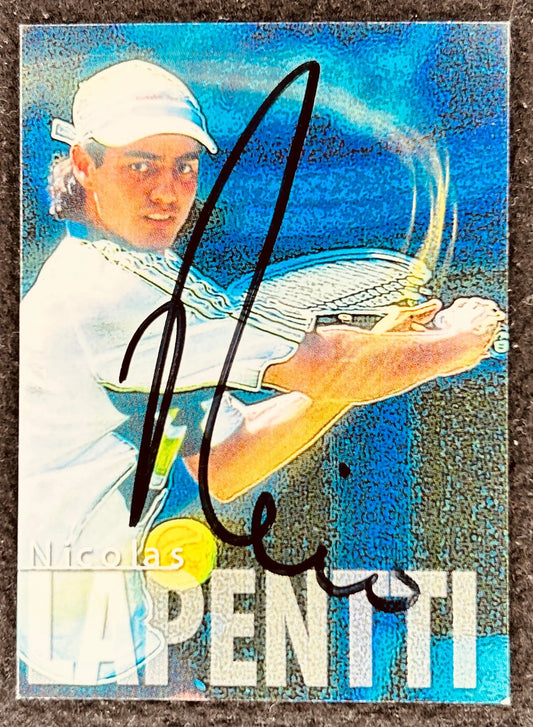 Nicolas Lapentti signed 2000 ATP Tour Tennis Rookie Card - AutographsForSale.com