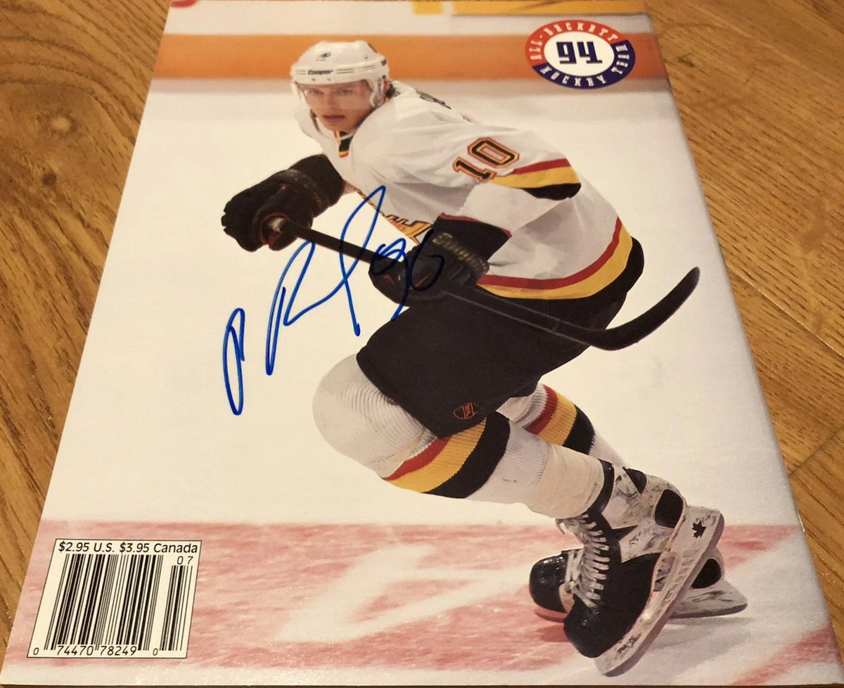 Pavel Bure signed Vancouver Canucks 1994 Beckett hockey magazine cover photo - AutographsForSale.com