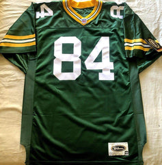 Sterling Sharpe Packers 90s Wilson Pro Line game model jersey NEW - AutographsForSale.com