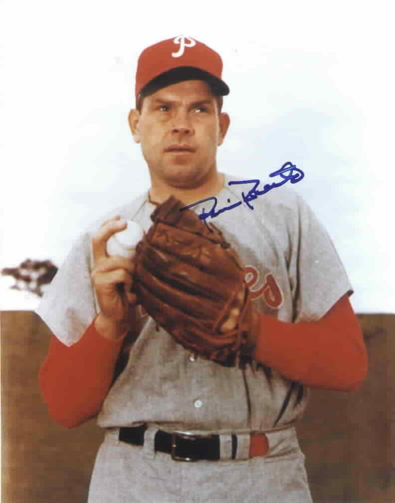Robin Roberts autographed Philadelphia Phillies 8x10 photo - AutographsForSale.com