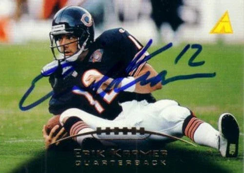 Erik Kramer autographed Chicago Bears 1995 Pinnacle card - AutographsForSale.com