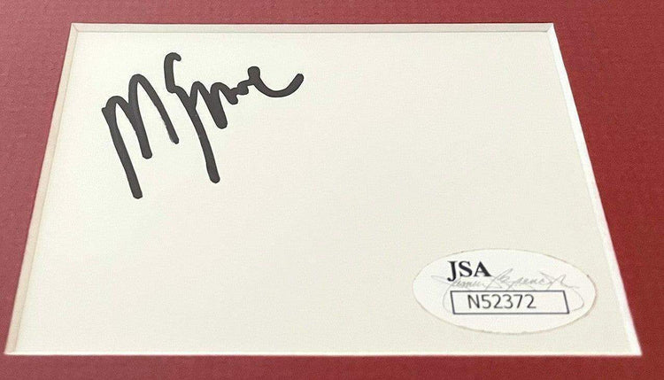 Mike Eruzione autograph framed 1980 Miracle On Ice US Olympic hockey team photo JSA - AutographsForSale.com