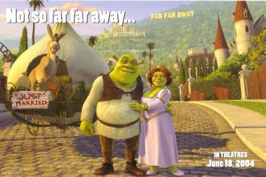 Shrek 2 movie 2004 4x6 promo postcard - AutographsForSale.com