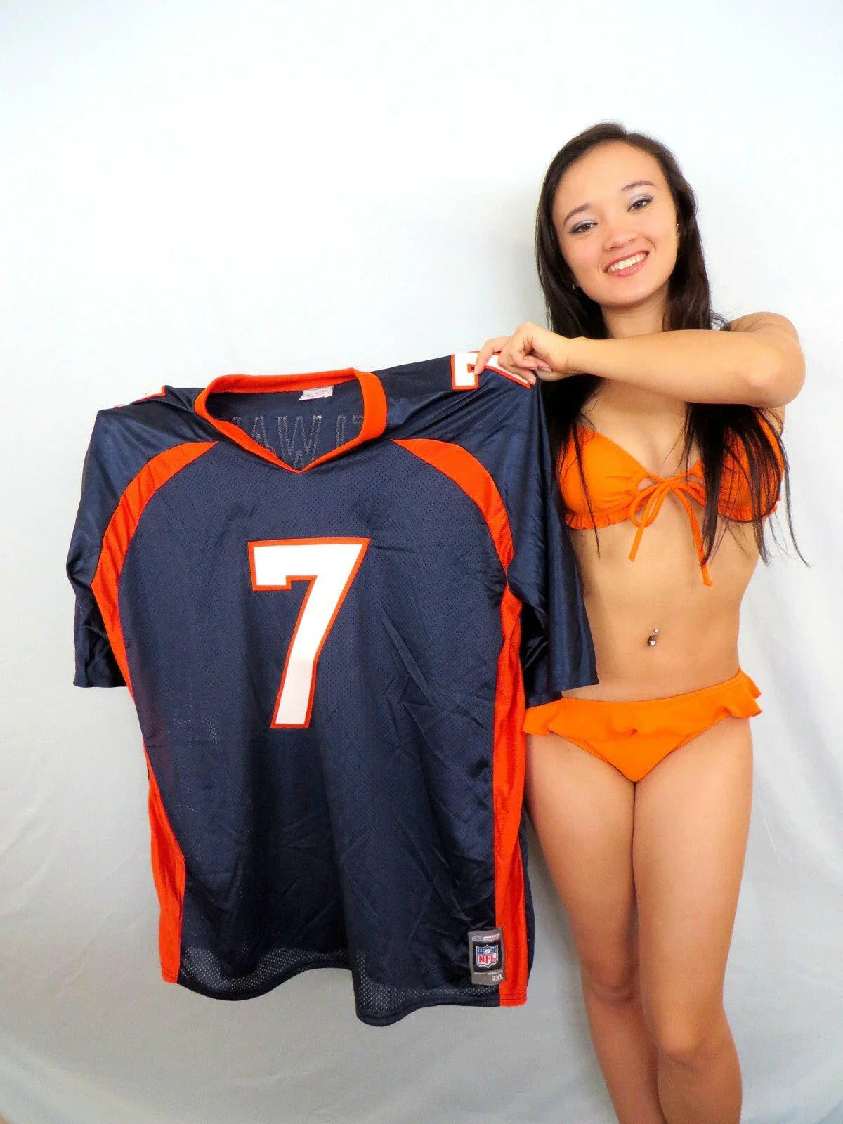 John Elway Denver Broncos blue Reebok double 3XL jersey NEW - AutographsForSale.com