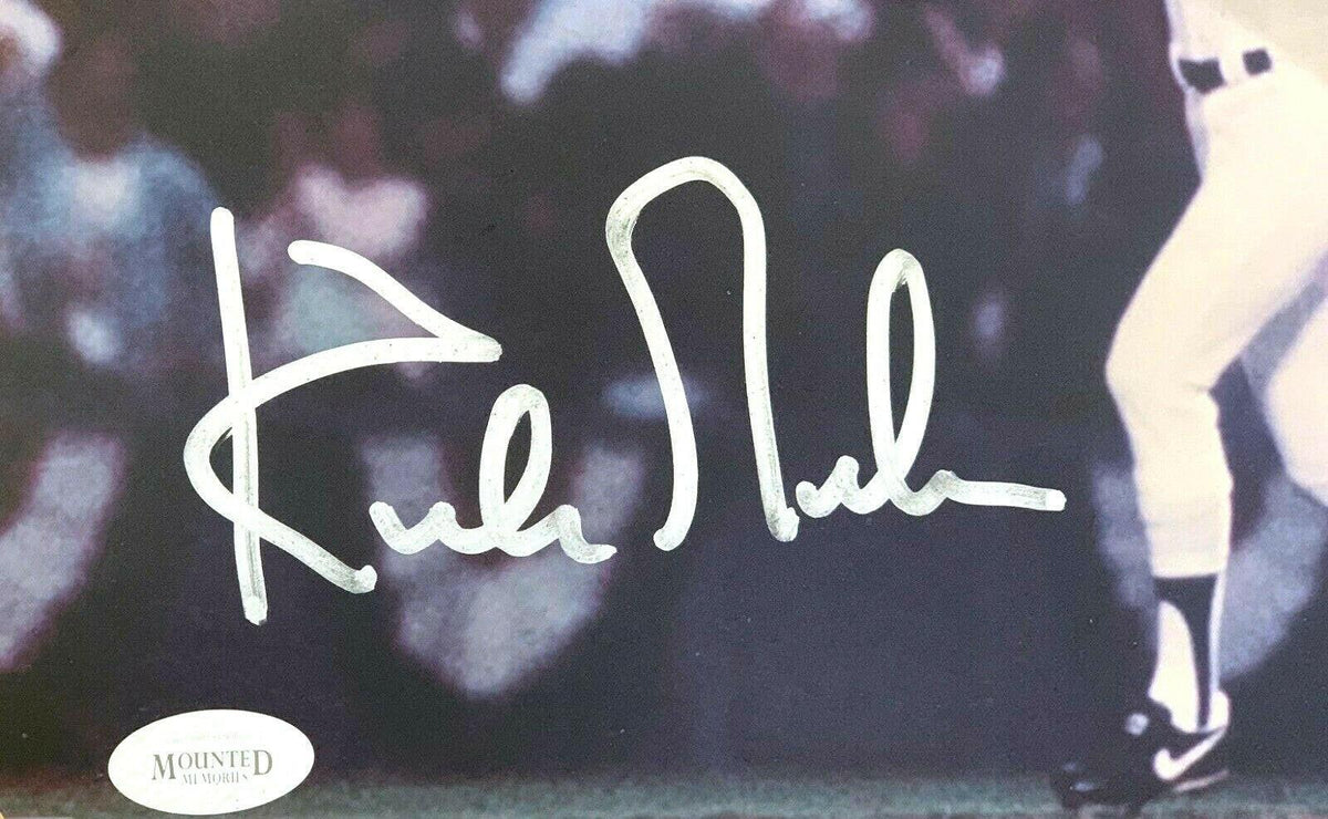 Kirk Gibson signed Dodgers 1988 World Series HR 8x10 photo framed Mounted - AutographsForSale.com