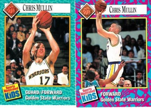 Chris Mullin Golden State Warriors 1989 and 1993 Sports Illustrated for Kids cards - AutographsForSale.com