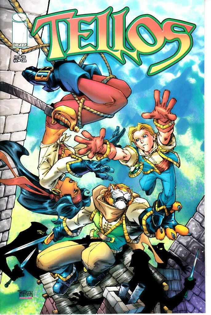 Tellos Image Comics comic book Issue 4 - AutographsForSale.com