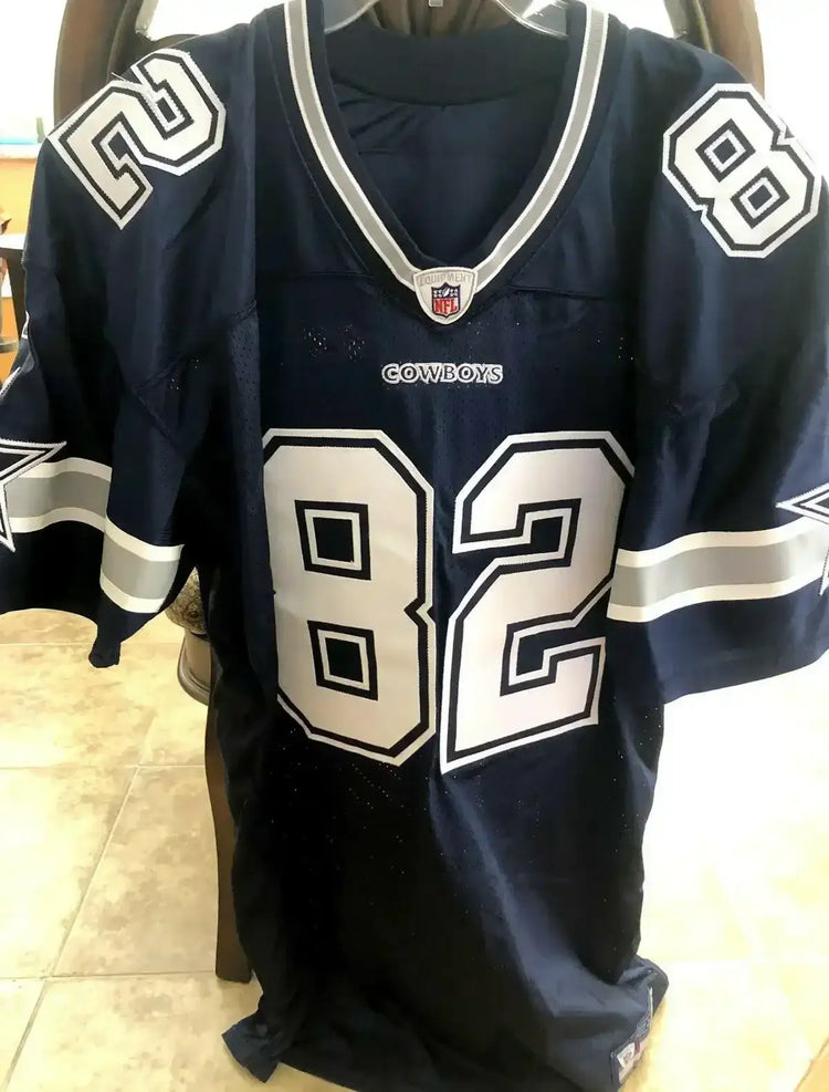 Jason Witten Dallas Cowboys 2003 Rookie Reebok game model blue jersey New - AutographsForSale.com